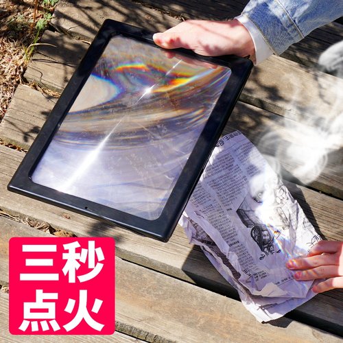 拜斯特A4带灯点火放大镜