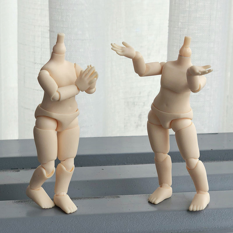 食玩日本可动手办人偶