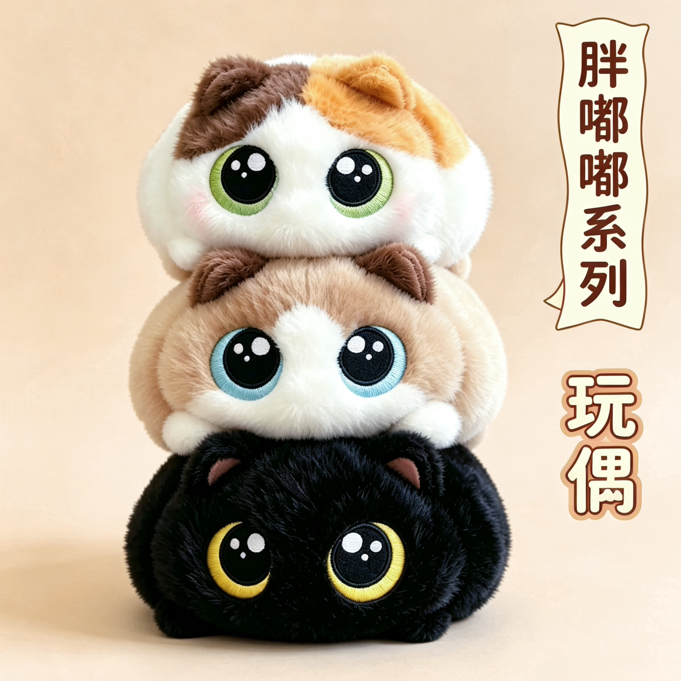 猫咪解压玩偶治愈公仔女生日礼物