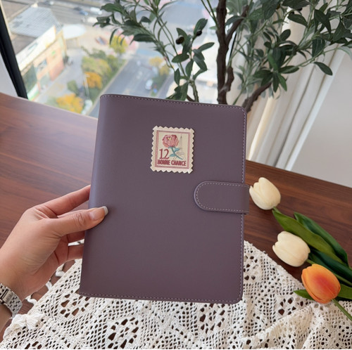原创拍立得相册卡册收纳册A5活页收纳本四宫格3寸照片小卡5寸相册