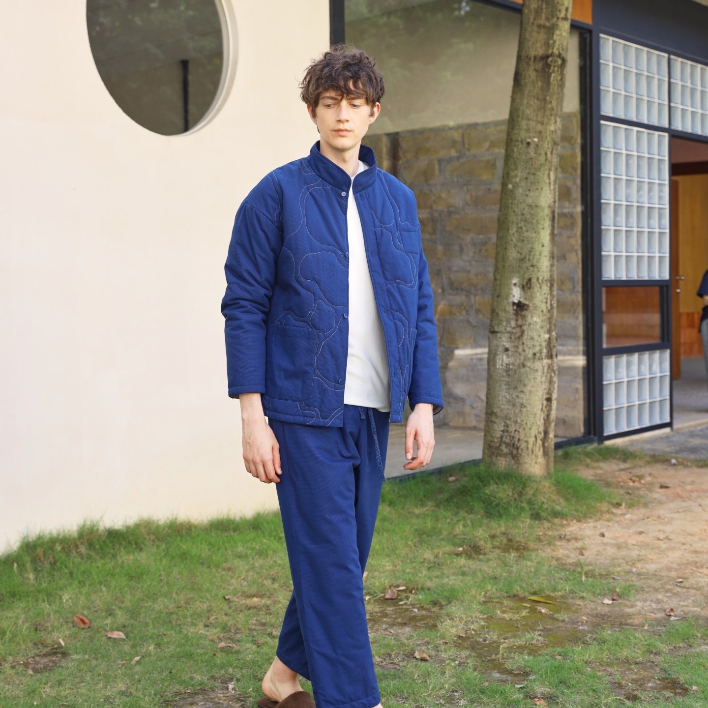 朵朵可可睡衣男士2025秋冬新款纯棉立领保暖中厚夹棉家居服套装,女士内衣/男士内衣/家居服,睡衣/家居服套装,淘宝优惠券,粉丝福利购,淘宝优惠卷