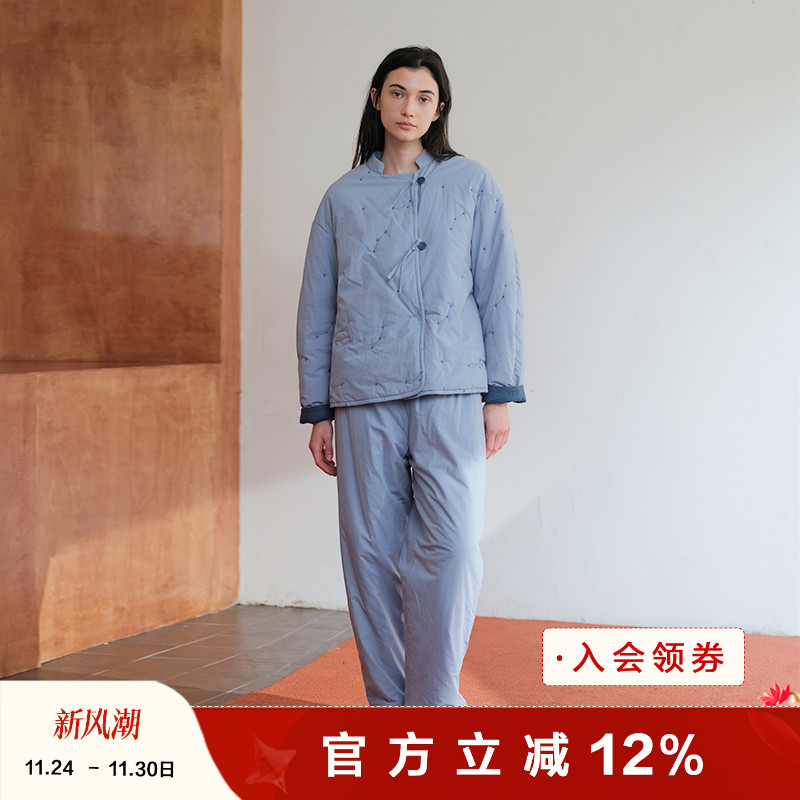 朵朵可可秋冬新款加绒加厚睡衣