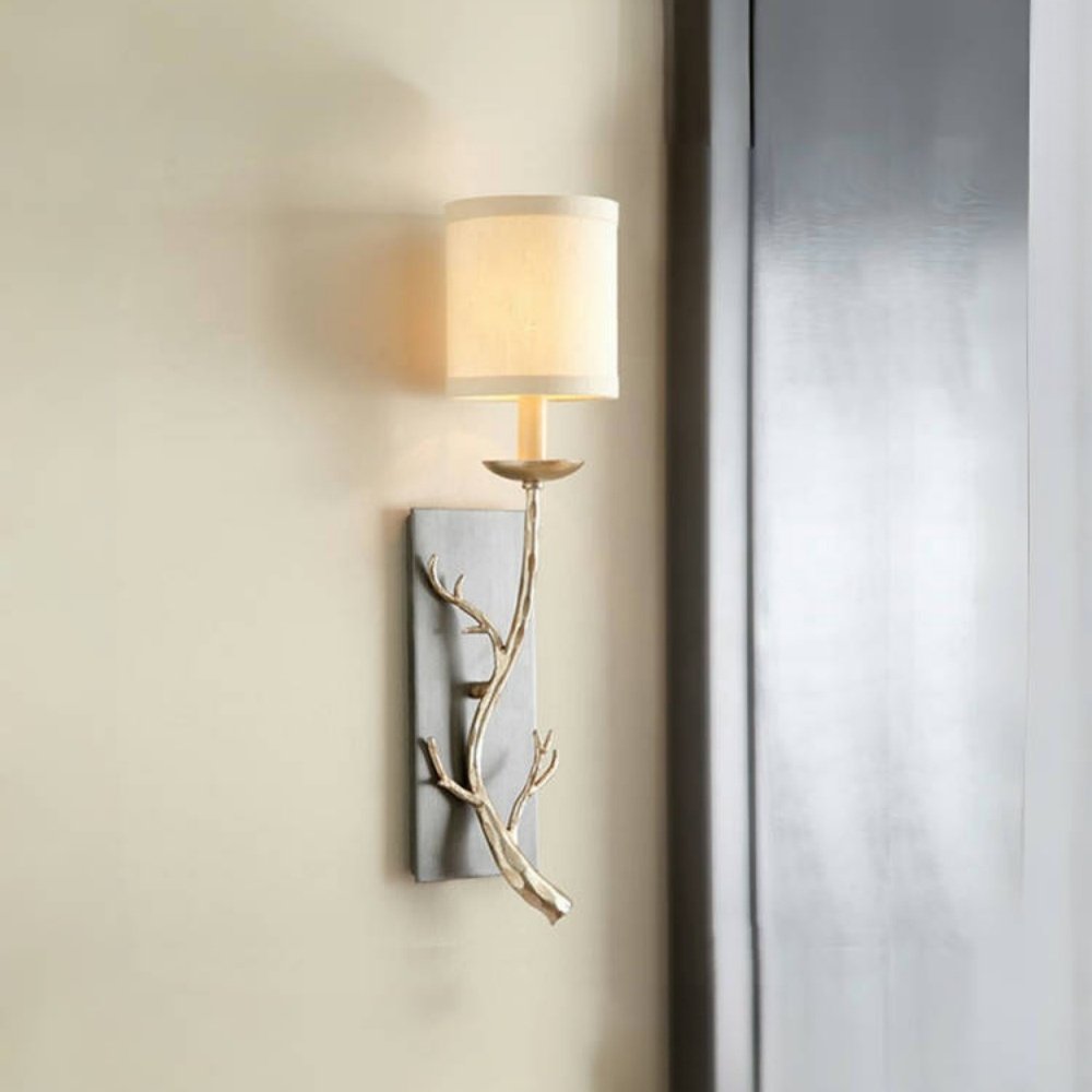 银色精灵壁灯欧美式复古客厅卧室