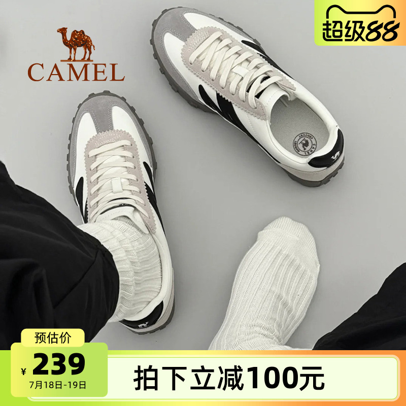 骆驼德训鞋运动板鞋女鞋