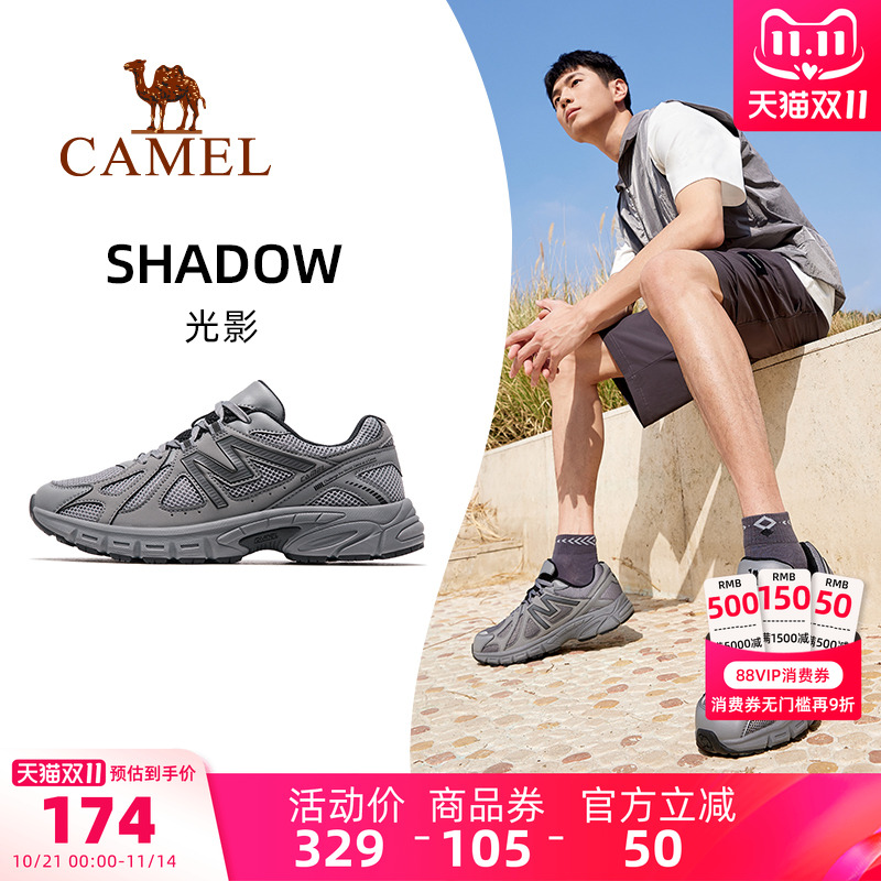 骆驼2024新款情侣鞋运动鞋