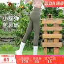 跑步训练运动裤 骆驼瑜伽裤 裸感透气健身裤 秋冬高腰提臀紧身裤 女款