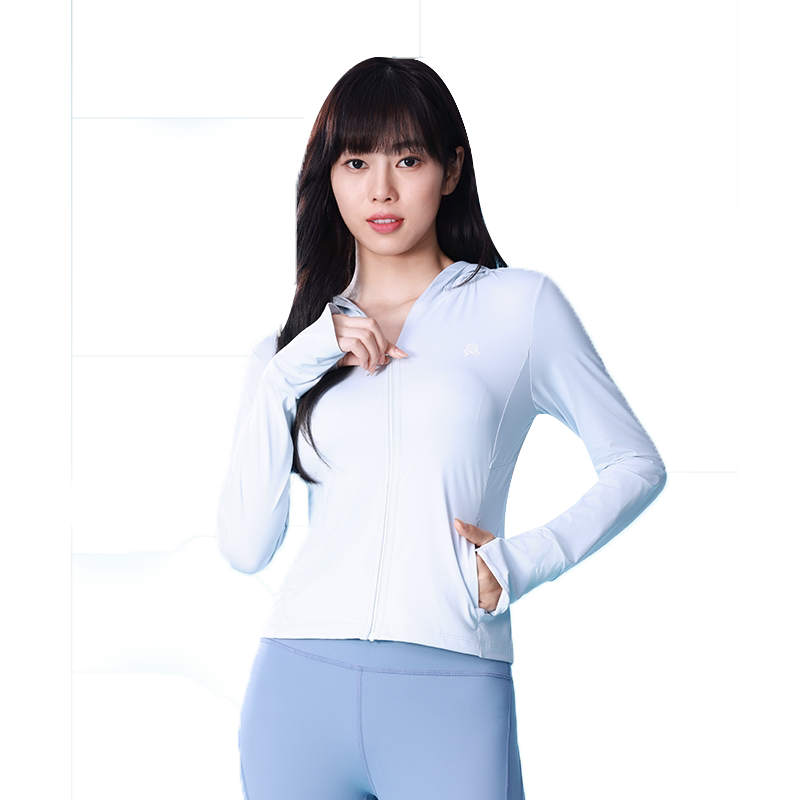 【茶花】骆驼冷白皮户外原纱防晒衣女24春夏修身防晒服皮肤衣外套