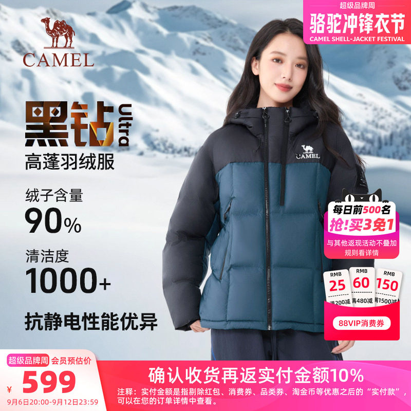 【迪丽热巴同款】骆驼面包羽绒服