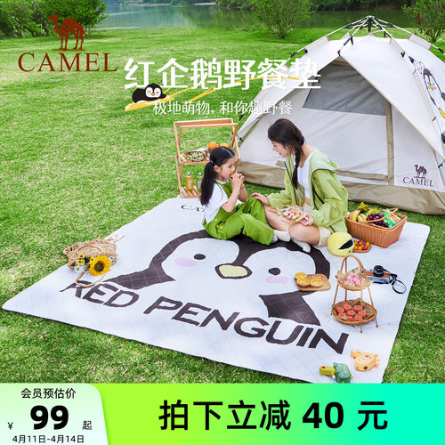 骆驼野餐垫防潮垫加厚沙滩垫