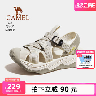 轻便防滑外穿运动沙滩鞋 骆驼男鞋 速干涉水透气溯溪鞋 夏季 女士 新款