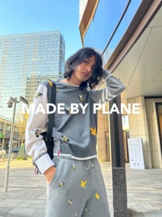 小飞机TB高品质羊毛针织套头毛衣纯棉短裤小蜜蜂刺绣男女同款慵懒