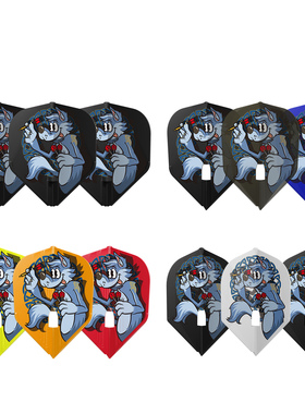 L-style Flight PRO Sho Okano冈野翔小方定型飞镖叶EZ大方形尾翼