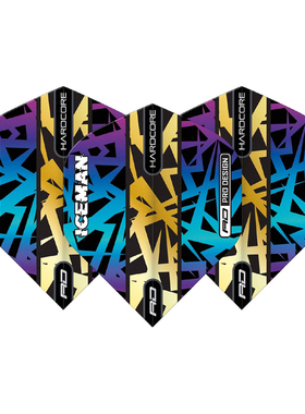 REDDRAGON GerwynPrice Iceman红龙飞镖叶普莱斯冰人大方形飞镖翼