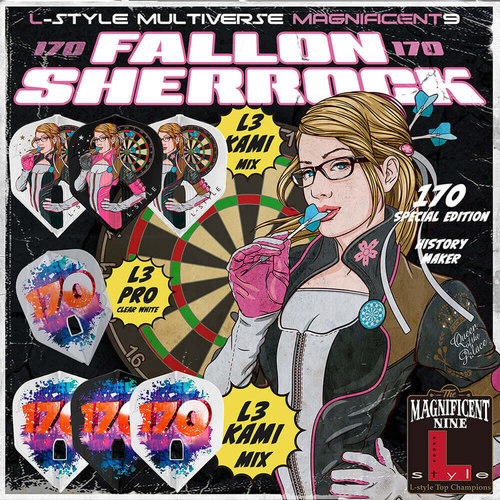 L-style飞镖翼固定形状飞镖叶