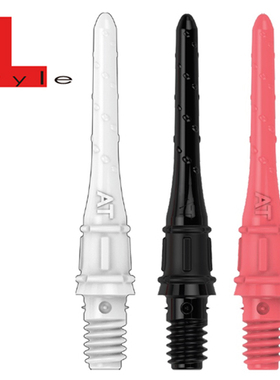 日本原装L-STYLE NO.5号飞镖针黑色白色粉色5号镖针