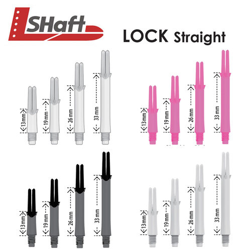 lockstraight固定型长度飞镖杆