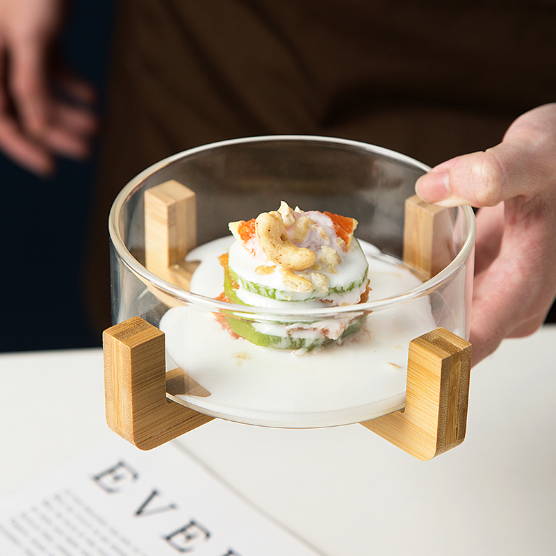 面碗水果点心慕斯雪糕蔬菜沙拉