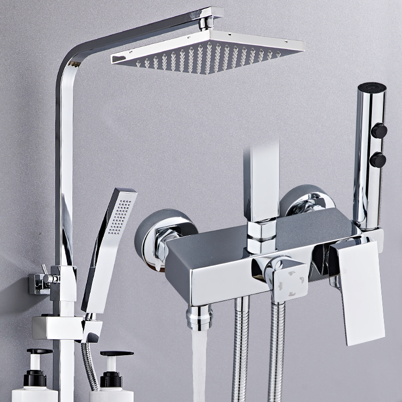 淋浴花洒套装家用恒温全铜喷头卫生间浴室淋雨沐浴洗澡水龙头增压