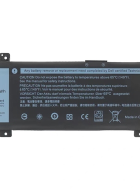 适用DEL戴尔灵越游匣14 Gaming7000 Inspiron 14-7466 7467 PWKWM笔记本电池 P79G P78G P78G001 9KY50 63K70