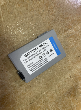 适用 佳能MVX1SI/mvx460/mvx430/DC51/HR10摄像机 BP208电池 充