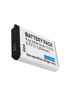 SLB-1137D电池适用三星I80 I85 I100 NV106HD NV30 NV40 NV11相机