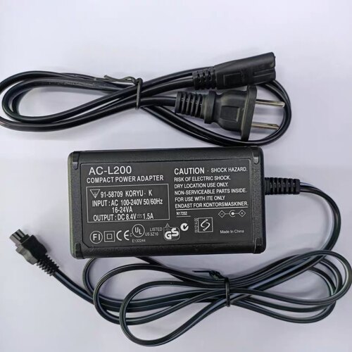 适用索尼DV摄像机适配器AC-L200 L200B L200C L200D L200F 充电器
