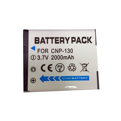 适用于卡西欧EX-ZR100 ZR400 ZR410 ZR500相机NP-130充电器+电池