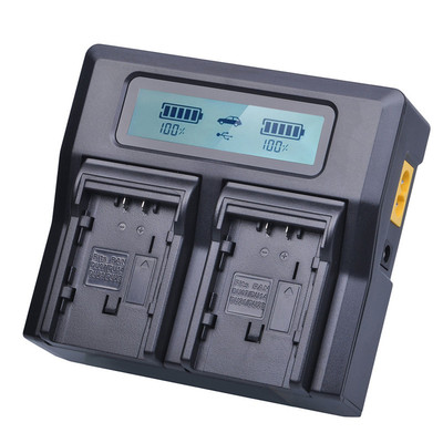 适用松下DU-DU07/DU14/DU21液晶双座充 VBG130/VBG260/VBG6充电器