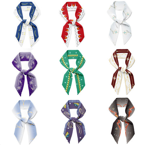 原神周边丝巾飘带头饰cos动漫