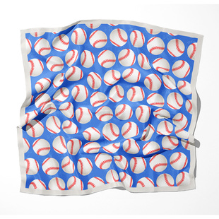 垒球运动系列周边方巾丝巾cos领巾头巾搭配装饰护颈围脖子薄围巾