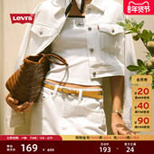 s李维斯女士美式 商场同款 Levi 直筒休闲ins风显瘦牛仔半身裙001R4