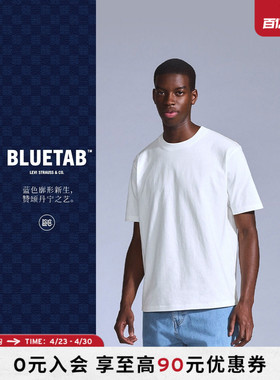【商场同款】Levi's®BLUETAB™男士复古针织休闲短袖T恤001LJ