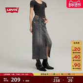 商场同款 复古宽松半身裙0017D 女士美式 Levi s李维斯冰酷系列夏季
