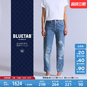 复古女士水洗直筒牛仔裤 s®BLUETAB™美式 Levi A5888 商场同款