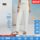 RIBCAGE直筒百搭休闲白色牛仔长裤 Levi s李维斯冰酷系列女士美式