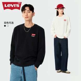 新款 0000 男士 Levi s李维斯24夏季 商场同款 LOGO圆领卫衣A9219