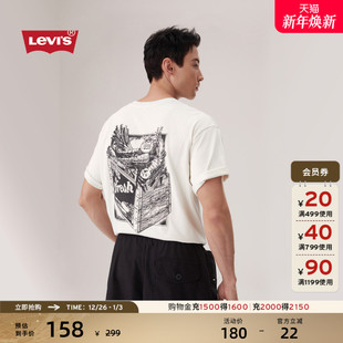 针织休闲短袖 男士 T恤 s李维斯FRUIT限定胶囊系列25年秋冬新款 Levi
