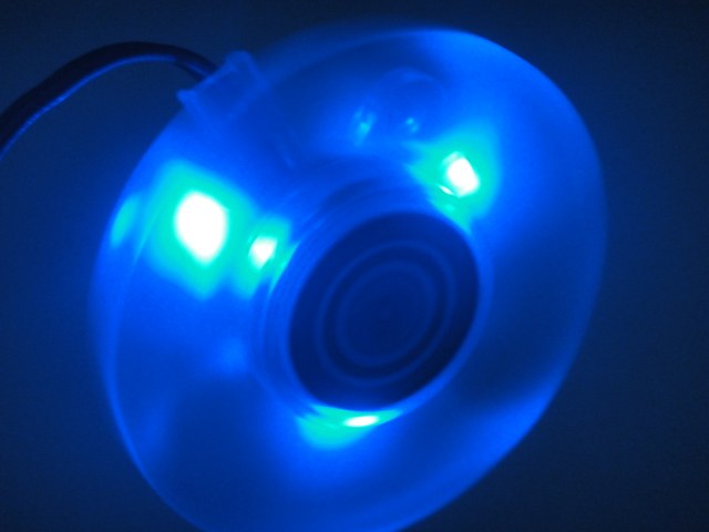 5010 大等边 双滚珠 七彩虹 显卡扇叶 2针510显卡风扇  带LED蓝灯