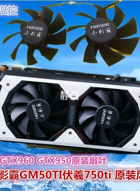 小影霸GM50Ti盘古版GTX750TI伏羲版GTX950盘古版显卡风扇静音温控