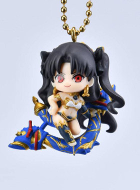 万代全新魔兽fate金闪闪挂饰盒蛋