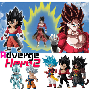 现货全新万代盒蛋 七龙珠 Adverge Hero英雄2 金属古拉 超四比达
