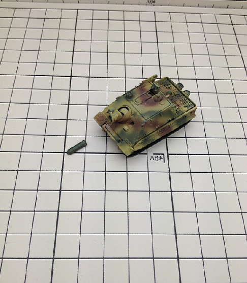 成品  1/144 德国38cm突击虎自行火炮 (带内构)迷彩