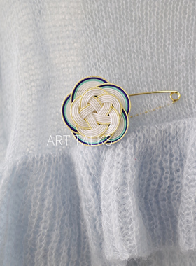 羽生结弦阴阳师 花滑配色 水引双层梅花DIY材料| 包邮含视频教程