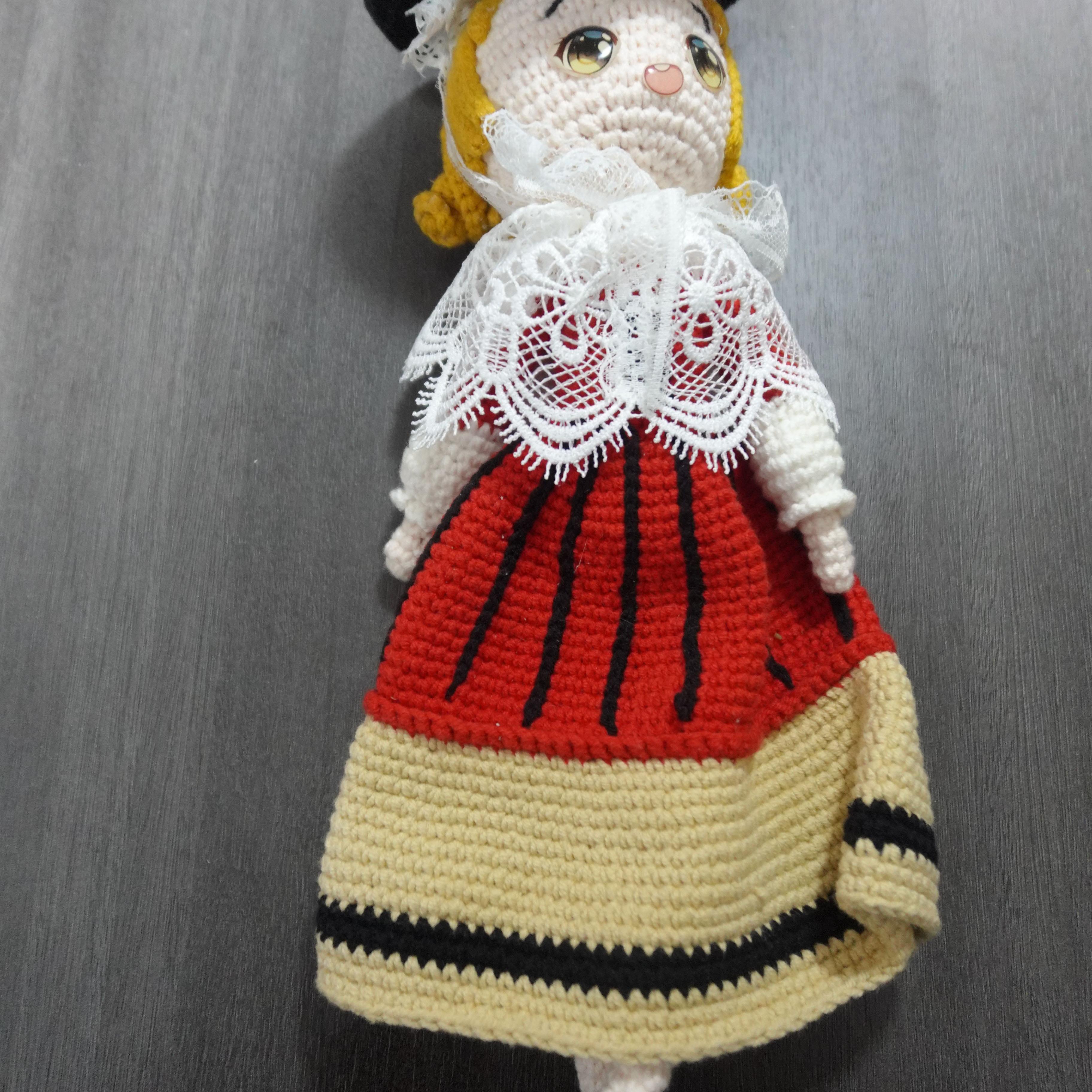 【萌绘手工】成品钩织娃娃挂件毛线钩织娃娃挂件