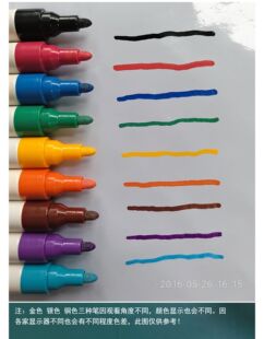 德国艾迪油漆笔金属不锈钢表面耐酒精钢板记号笔edding750耐高温