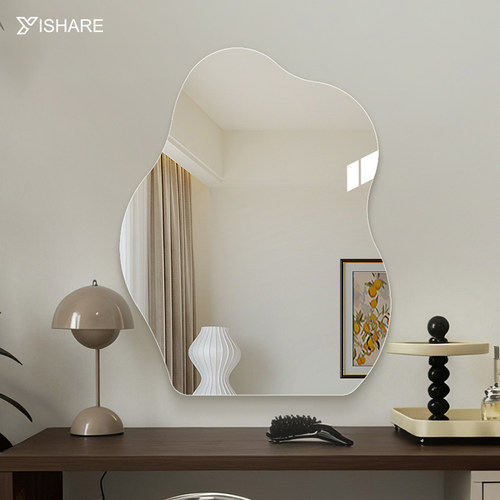 不规则无框浴室镜子防爆