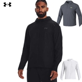 1376795 男子防水梭织速干健身跑步运动连帽外套 安德玛UA Storm