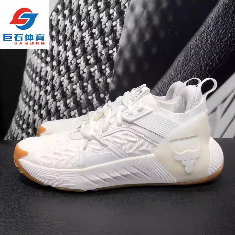 安德玛UA 强森Rock 6男子健身深蹲硬拉综合力量训练运动鞋3026534