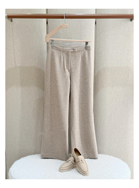 YEVACHAO“秋冬通勤的王炸裤王”版型超赞 高腰A字羊毛西装裤