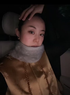 YEVA CHAO 100%里外全桑蚕丝新中式国风提花金色马甲短外套